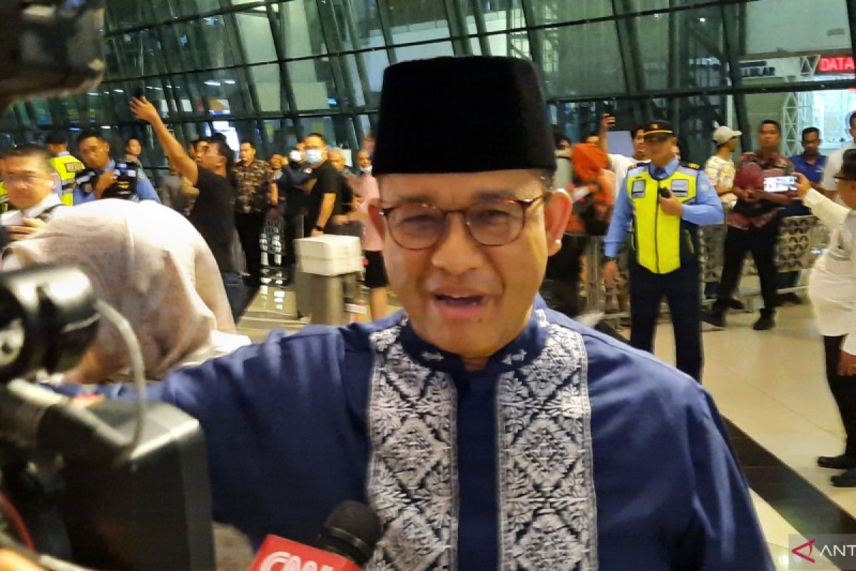 Anies akui pertemuan dengan Ganjar di Mekkah tak bahas politik