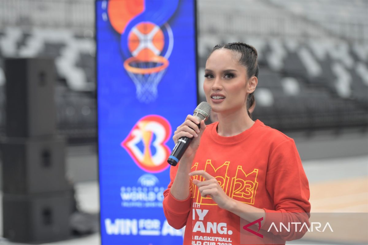 Cinta Laura bangga diberi tanggung jawab jadi duta Piala Dunia FIBA