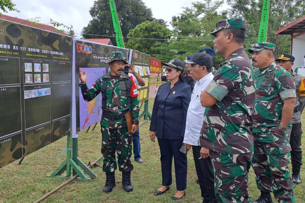 Satgas TMMD 117 di Tanimbar fokus bangun dua desa rawan bencana