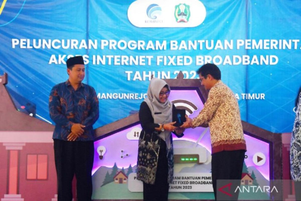 541 pelaku UMKM di Magetan dapat bantuan internet jaringan fiber optik