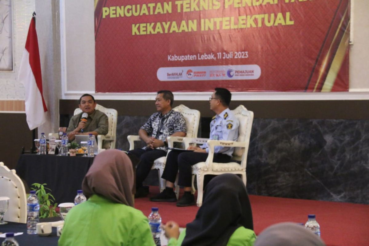 Kemenkumham Banten perkuat pentingnya Kekayaan Intelektual bagi UMKM