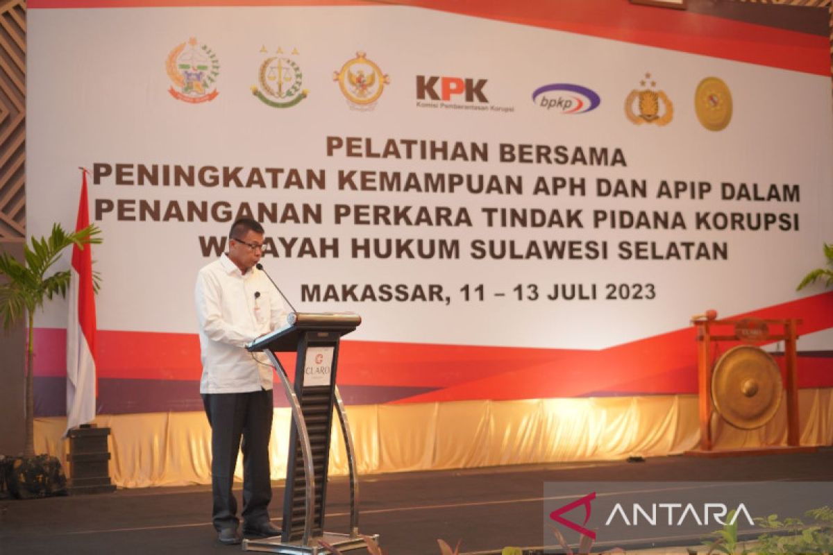 KPK gandeng aparat Sulawesi Selatan untuk fokus pada "asset recovery"