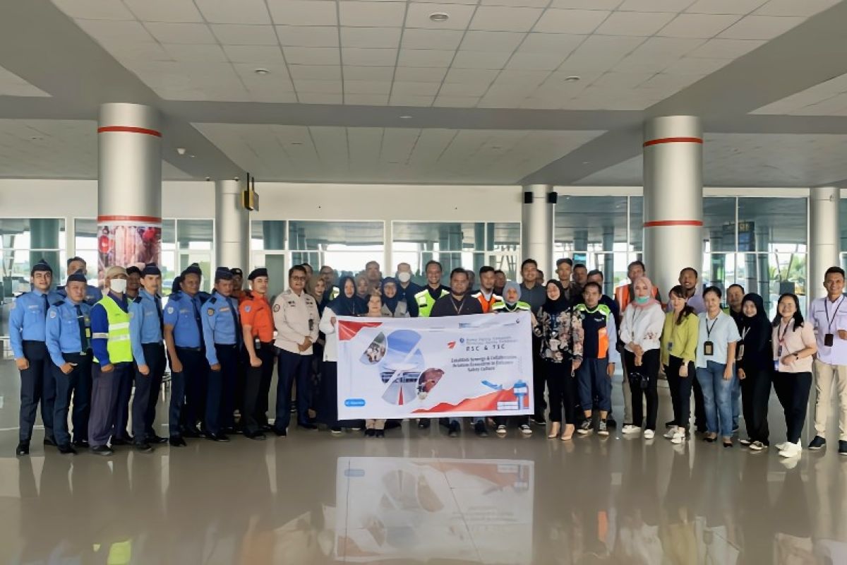 Bandara Tjilik Riwut laksanakan RSC TSC pastikan keselamatan pengguna jasa