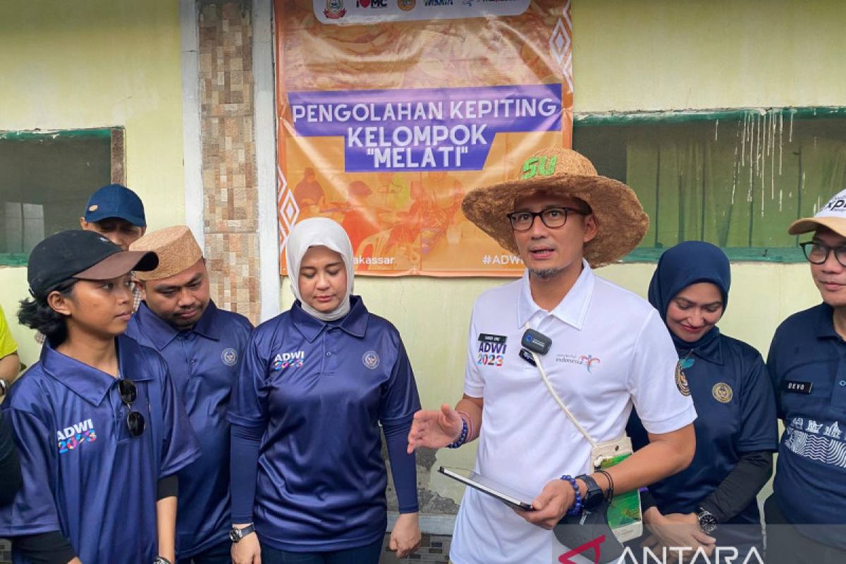 Menparekraf pusatkan kunjungan Desa Wisata Sulsel di Lantebung Makassar