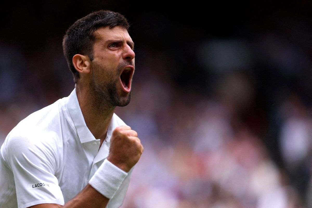 Djokovic lolos ke semifinal Wimbledon ke-12 kali usai tekuk Rublev