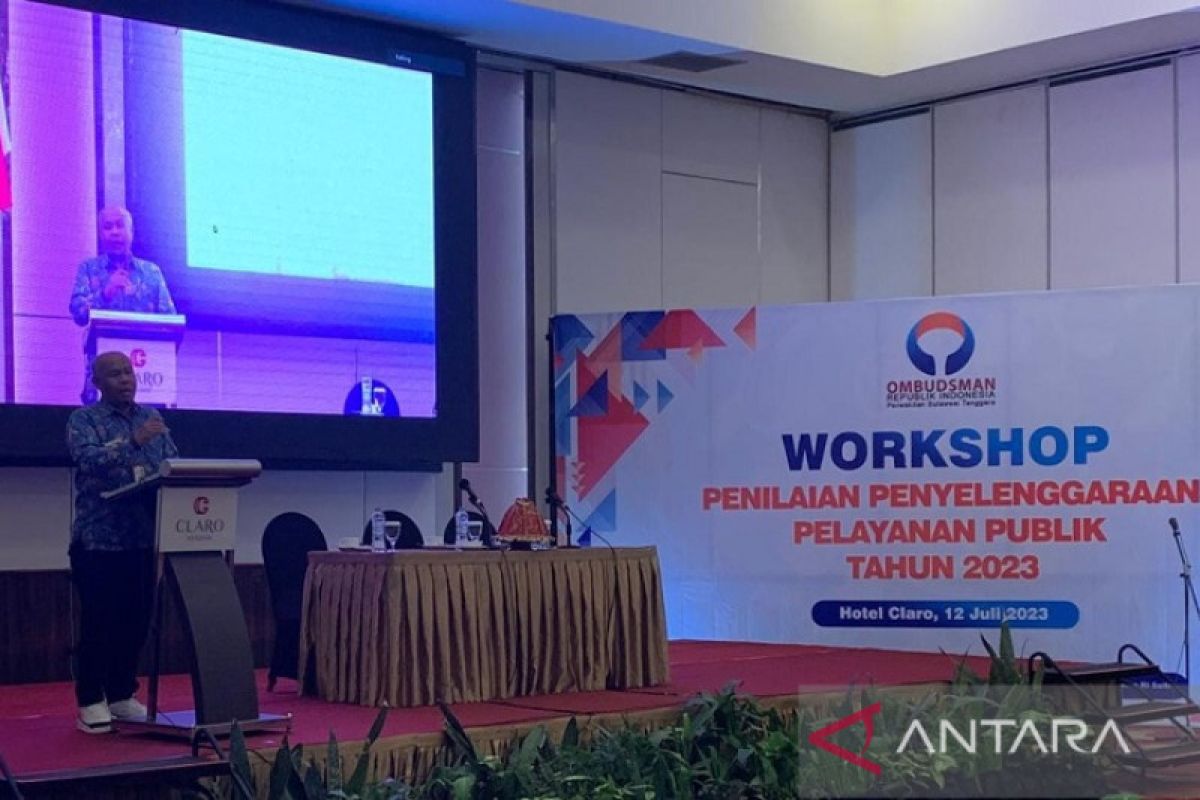 Ombudsman Sulawesi Tenggara gelar workshop standar penilaian publik