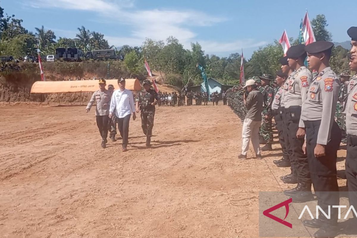 Pemkab Madiun dukung percepatan pembangunan melalui TMMD di Kare