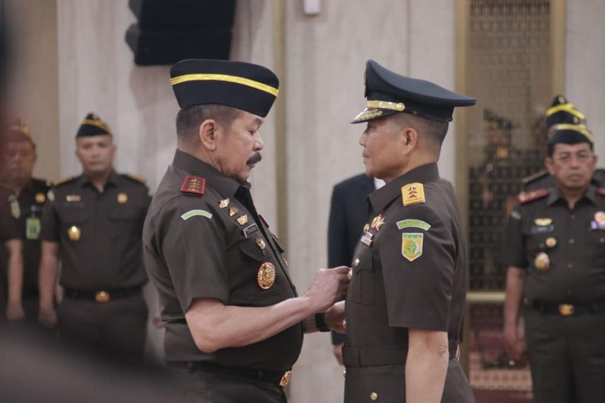 Jaksa Agung lantik Mayjen Wahyoedho Indrajit sebagai Jampidmil