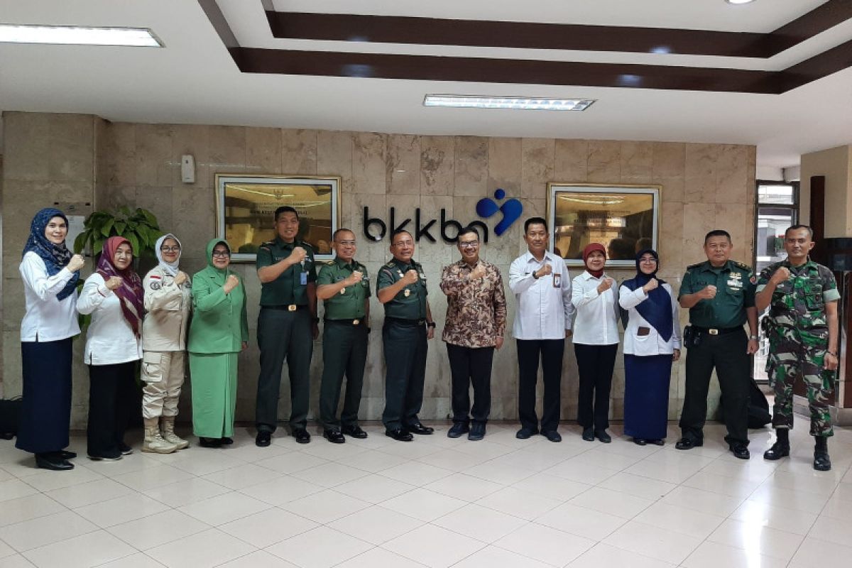 TNI-AD ajak BKKBN diskusikan pelatihan konselor manajemen laktasi