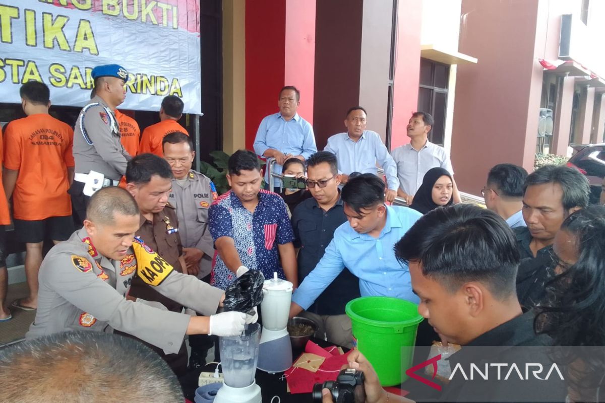 Kaltim kemarin, pemusnahan 3 Kg sabu hingga Pertamina pusat pindah ke Balikpapan