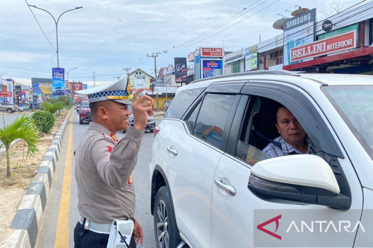 Polisi temukan 492 pelanggar selama dua hari pelaksanaan operasi patuh di Kendari