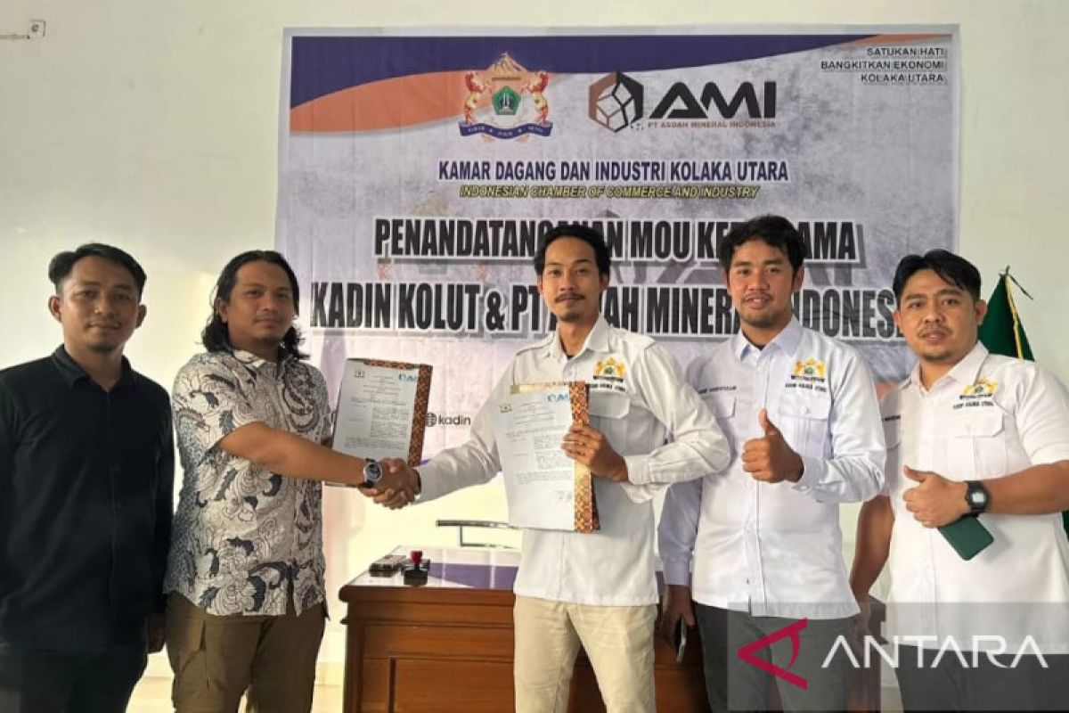 Kadin Kolaka Utara dan PT AMI jalin kerja sama bangun smelter