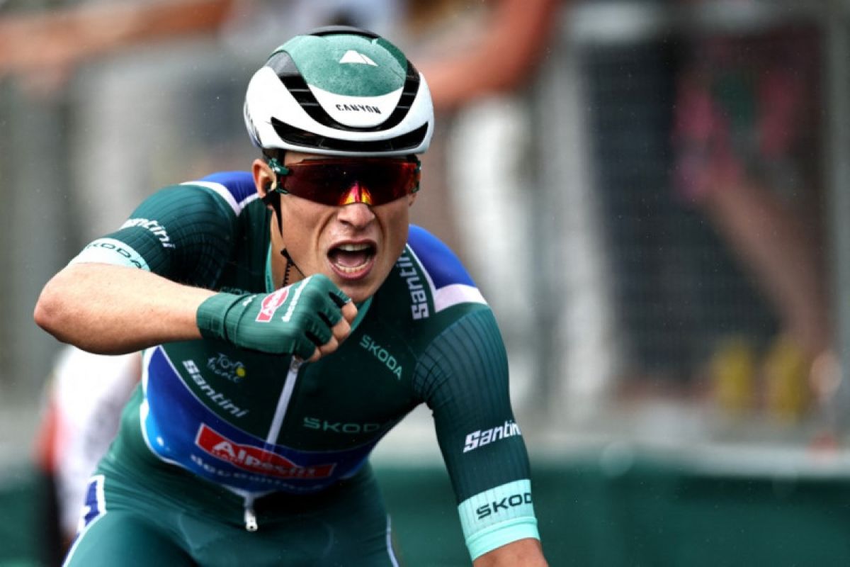 Tour de France - Jasper Philipsen menangi etape 11 untuk rebut kemenangan keempat