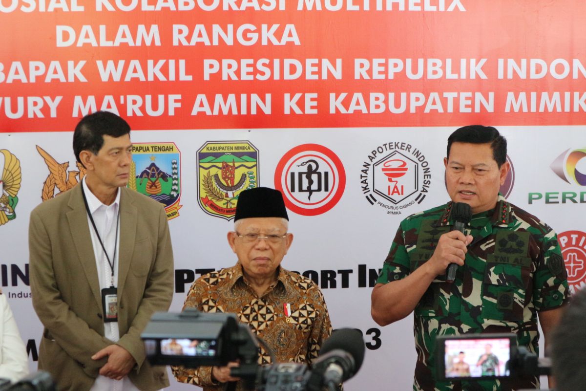 Panglima Laksamana Yudo: Pembangunan markas TNI di DOB Papua jaga kedaulatan NKRI