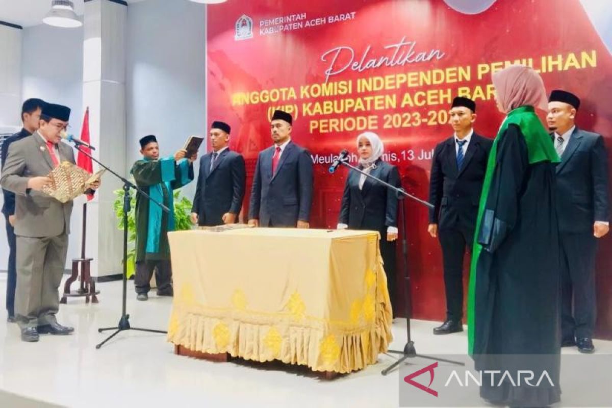 Pj Bupati Aceh Barat harap lima komisioner KIP Aceh tetap independen