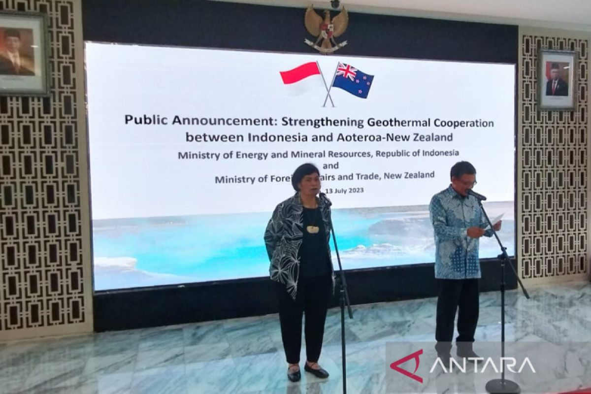 Indonesia, New Zealand agree to continue geothermal cooperation