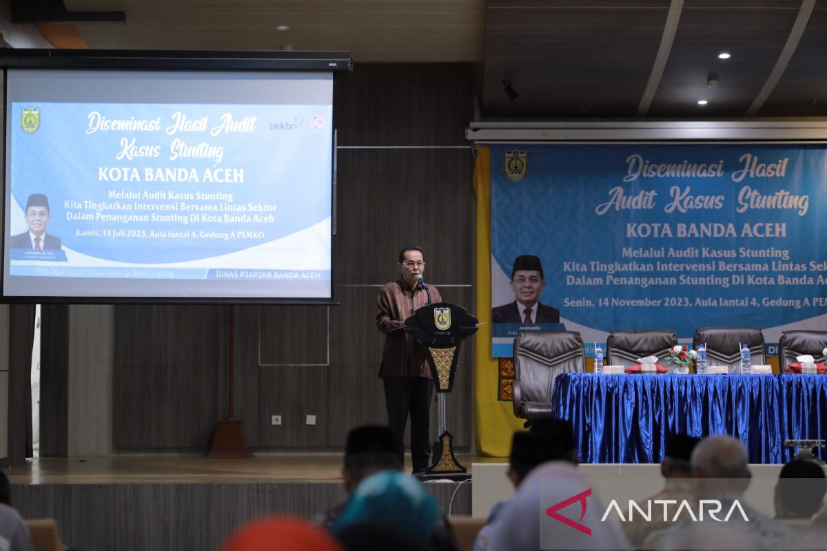 Plh Wali Kota Banda Aceh: Semua sektor harus komit telusuri bayi stunting