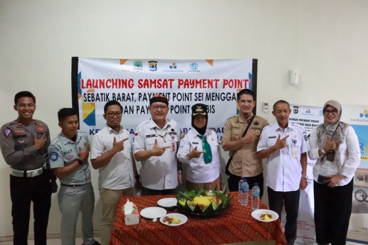 Tambah tiga  titik baru, Samsat Payment Point hadir di Perbatasan