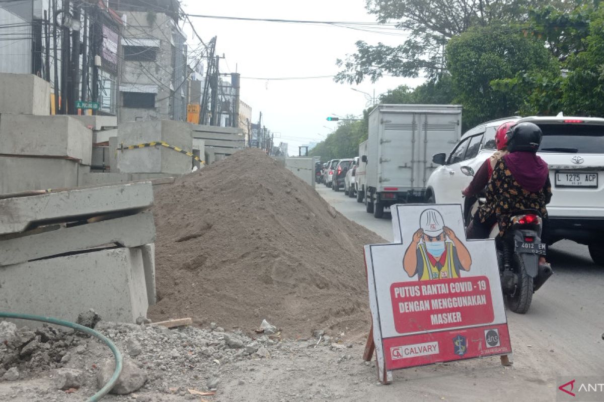 Pemkot Surabaya garap proyek saluran antisipasi genangan dan banjir