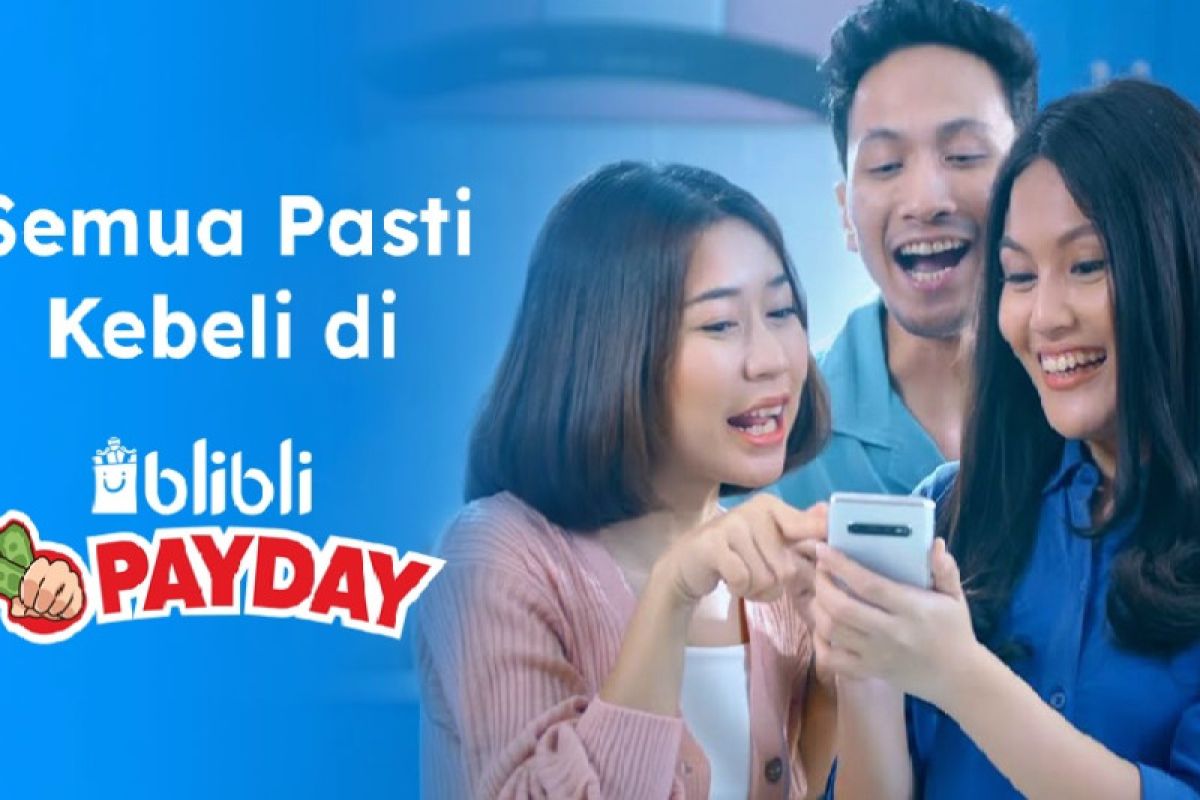 Blibli Pay Day bantu lengkapi kebutuhan di akhir bulan 