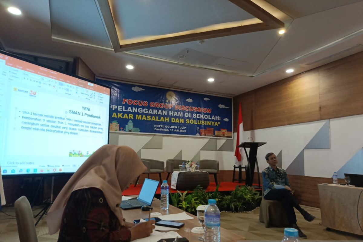 Komnas HAM pushes human rights-friendly schools in W Kalimantan