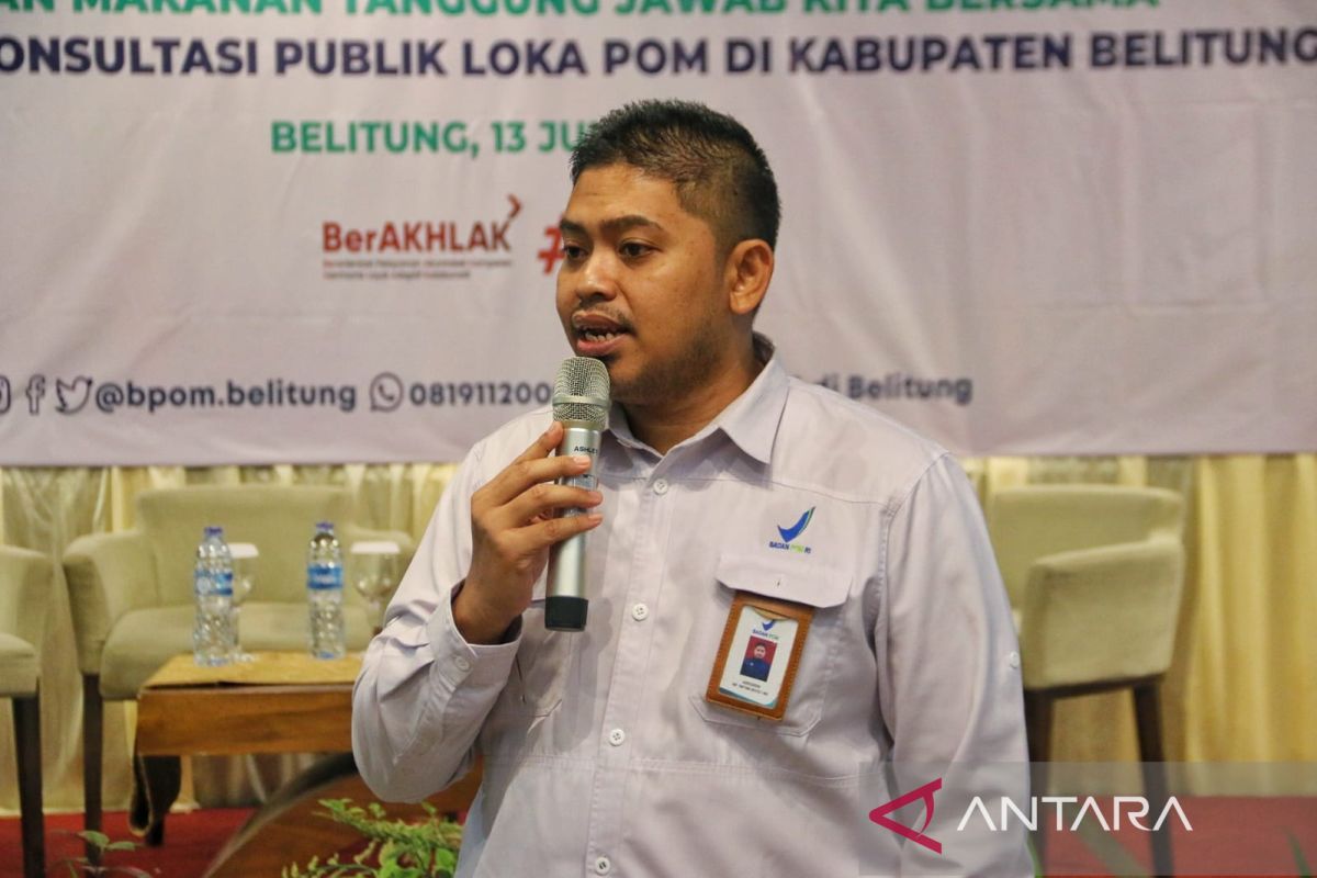 Loka POM Belitung mengawasi peredaran obat di jalur 