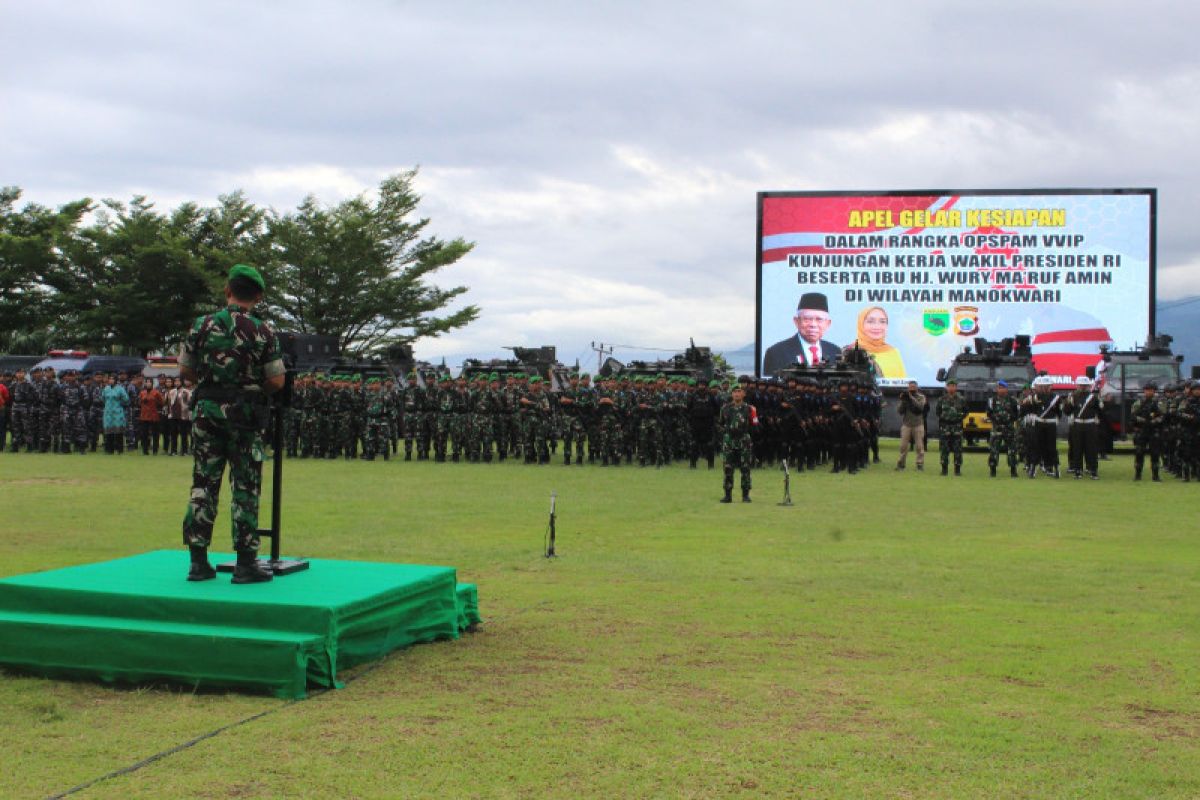 Kodam Kasuari maksimalkan pengamanan saat kunjungan Wapres di Manokwari