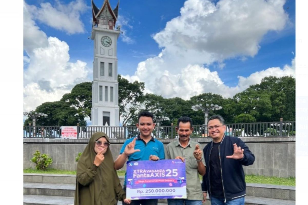 Mahasiswa Bukittinggi menangkan Rp250 juta dari XL