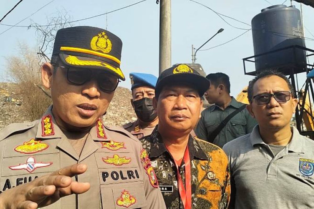 Kapolres Metro Depok tinjau langsung kondisi TPA Cipayung