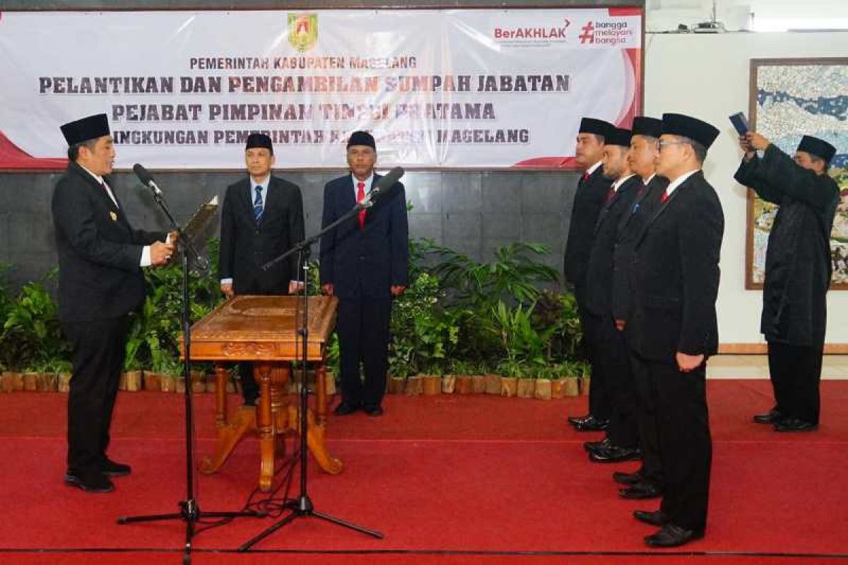 Bupati Magelang: Pejabat garda terdepan berikan layanan  masyarakat