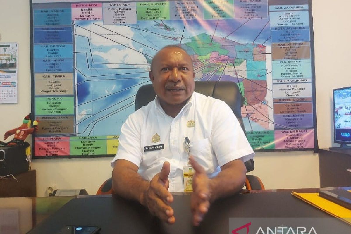 BPBD Papua imbau warga pantau informasi BMKG terkait situasi kondisi cuaca