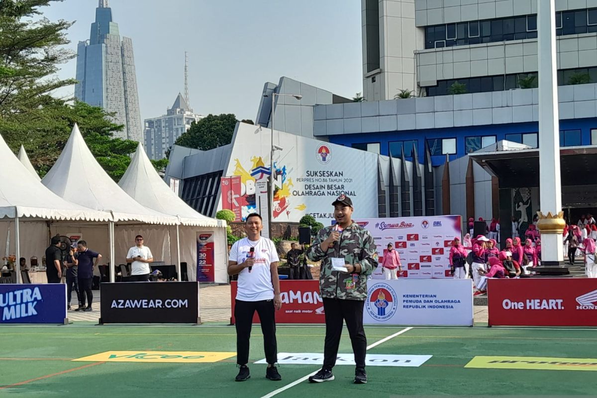 Menpora Dito akan beri sertifikat untuk para juara DBL Indonesia 2023