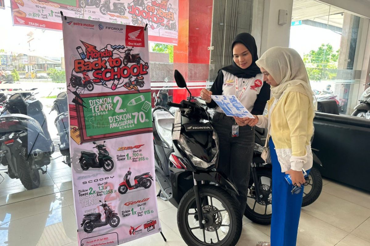 Astra Motor Kalbar gelar promo bertajuk Honda Back To School