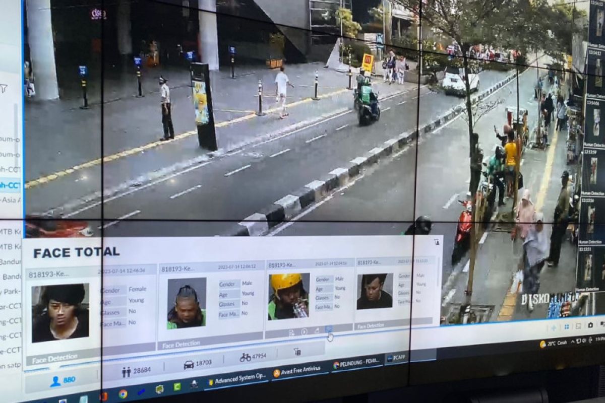 CCTV Kota Bandung diperbaharui teknologi pengenal wajah untuk antisipasi kejahatan