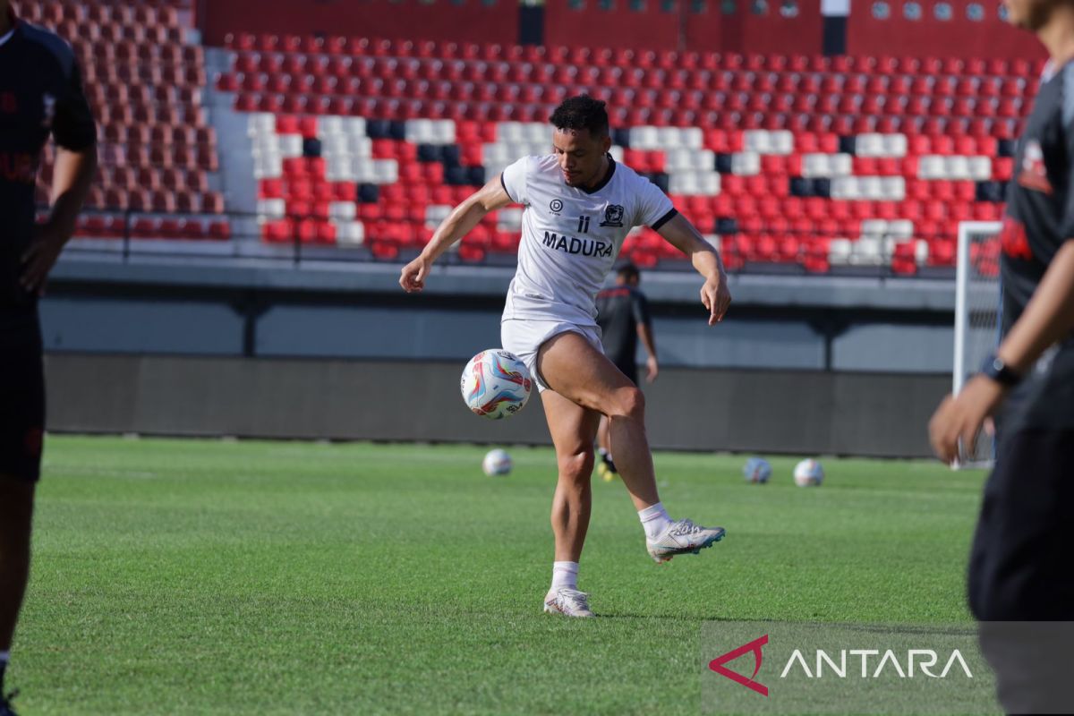 Madura United jajal Stadion Dipta jelang laga kontra Bali United