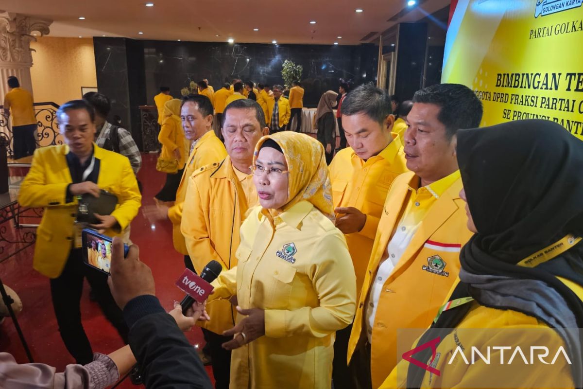 Fokus kemenangan Pemilu, Golkar Banten abaikan isu Munaslub