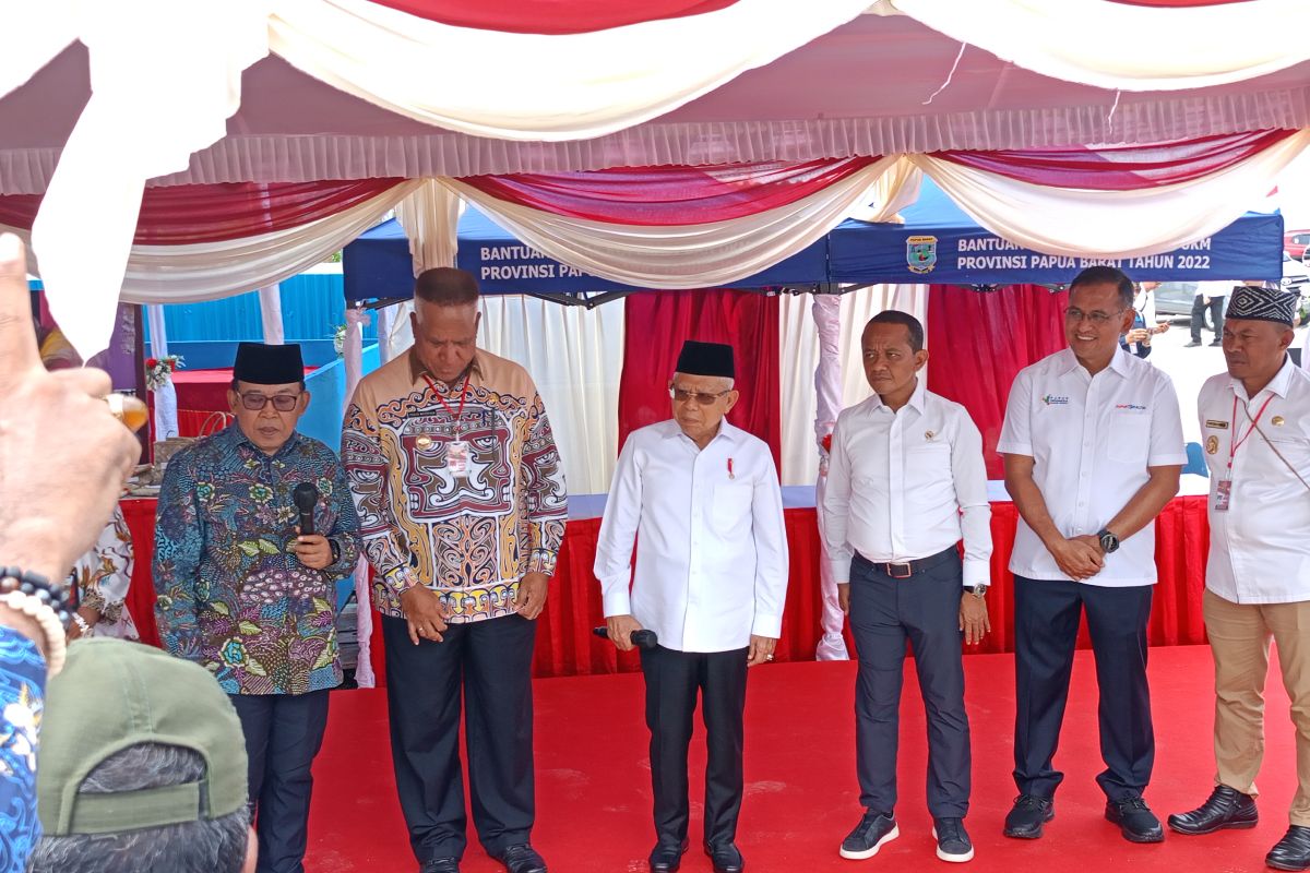 Wapres sebut Pemerintah komitmen majukan Kabupaten Fakfak Papua Barat