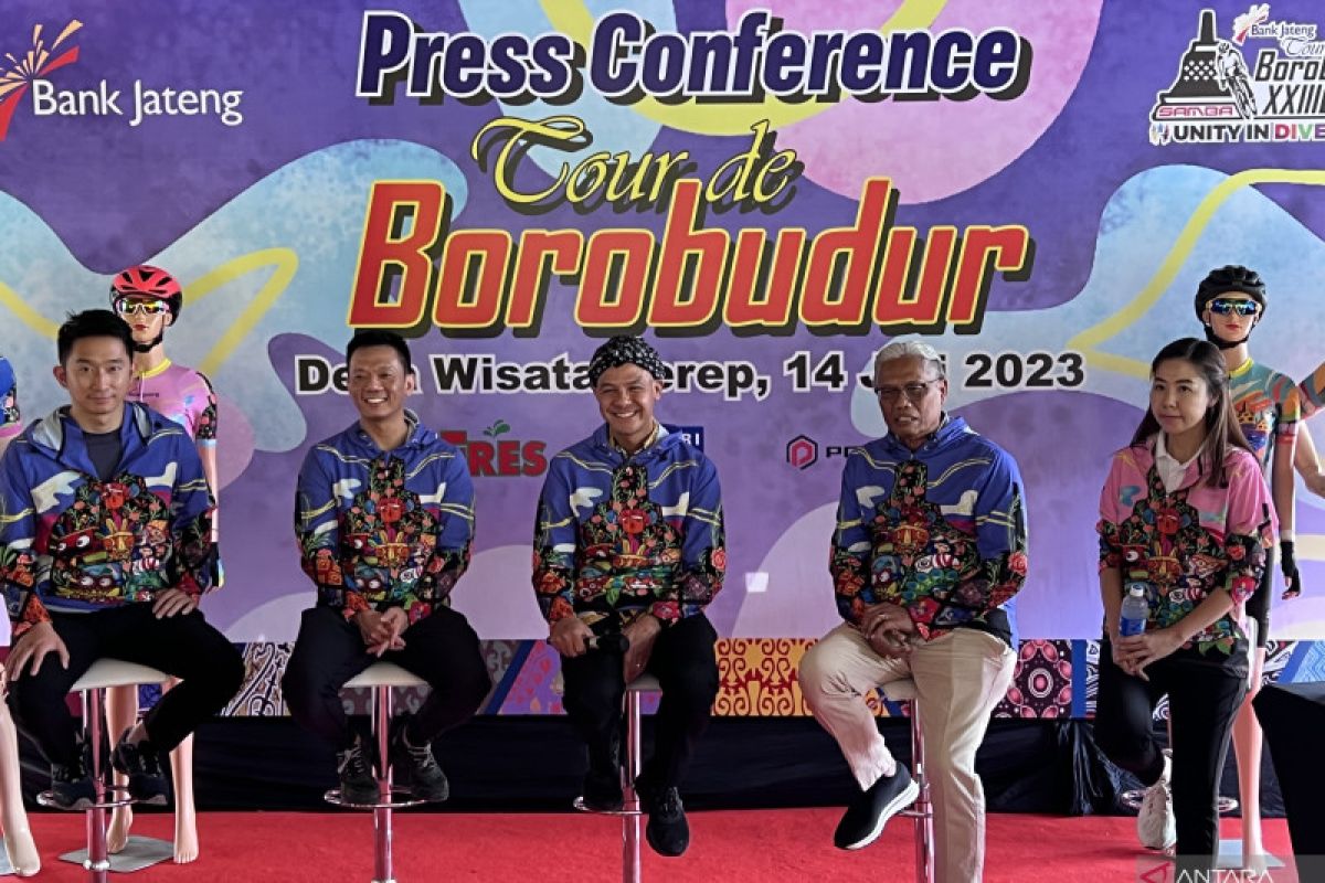 Gubernur Jateng  sebut Tour de Borobudur sports tourism unik
