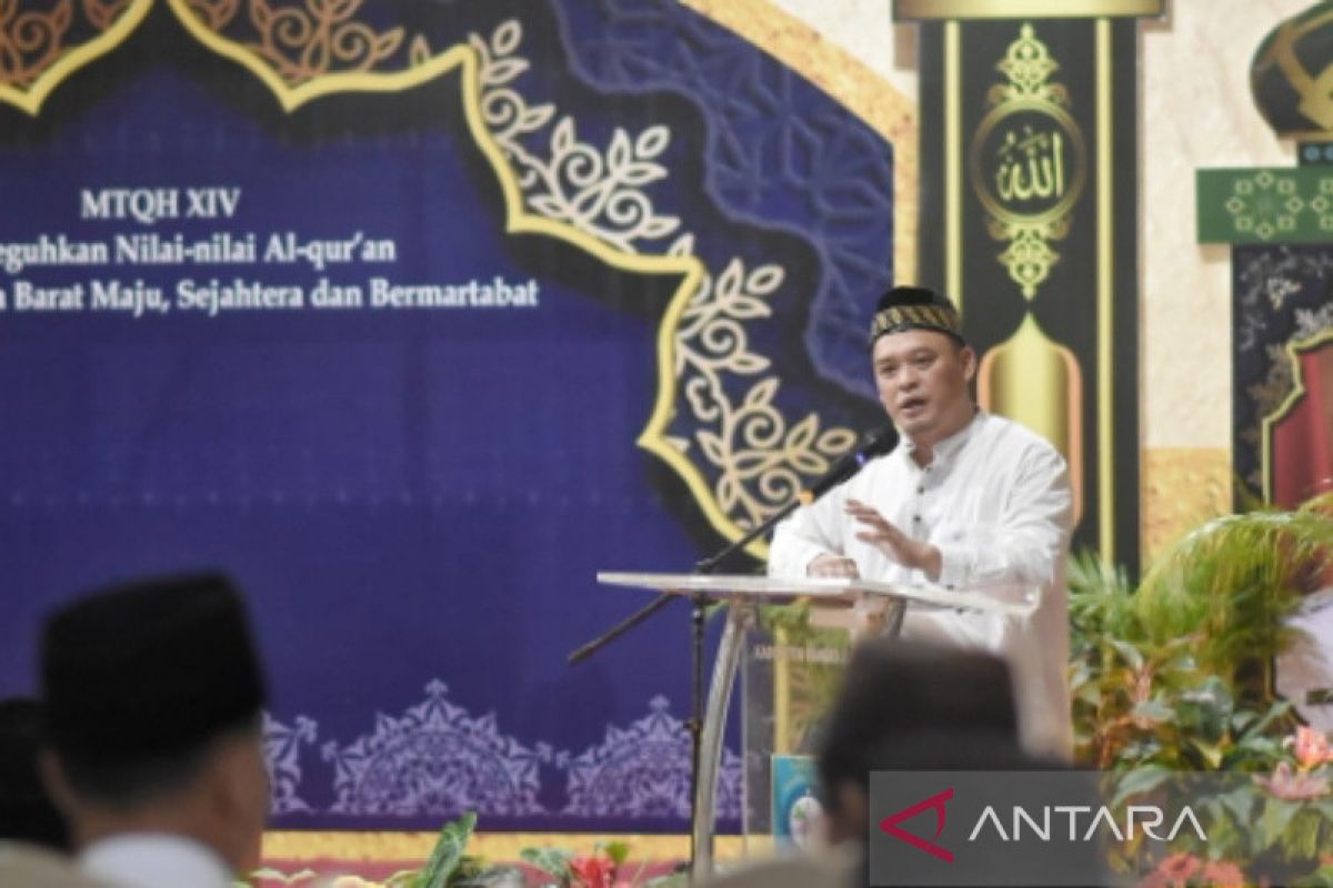 Wabup Bangka Barat mengajak warga aktualisasi nilai agama