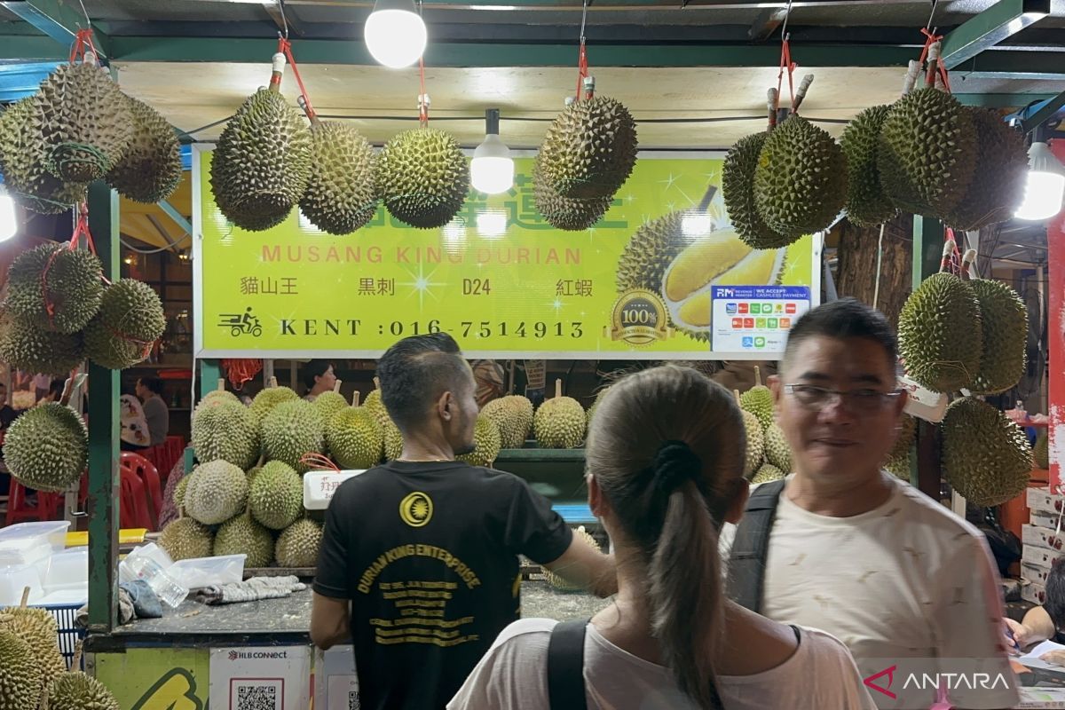 Durian segar asal Malaysia resmi masuki pasar China