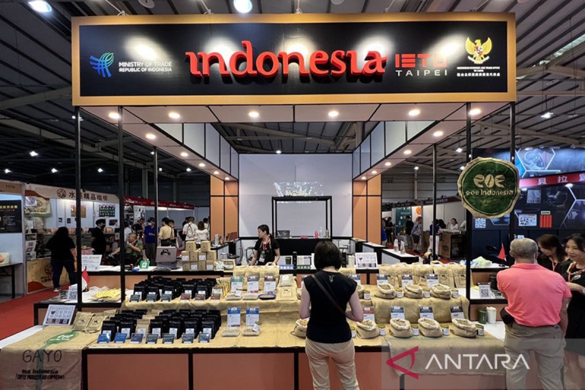 Produk kopi Indonesia raup potensi transaksi Rp39,81 miliar di Taiwan