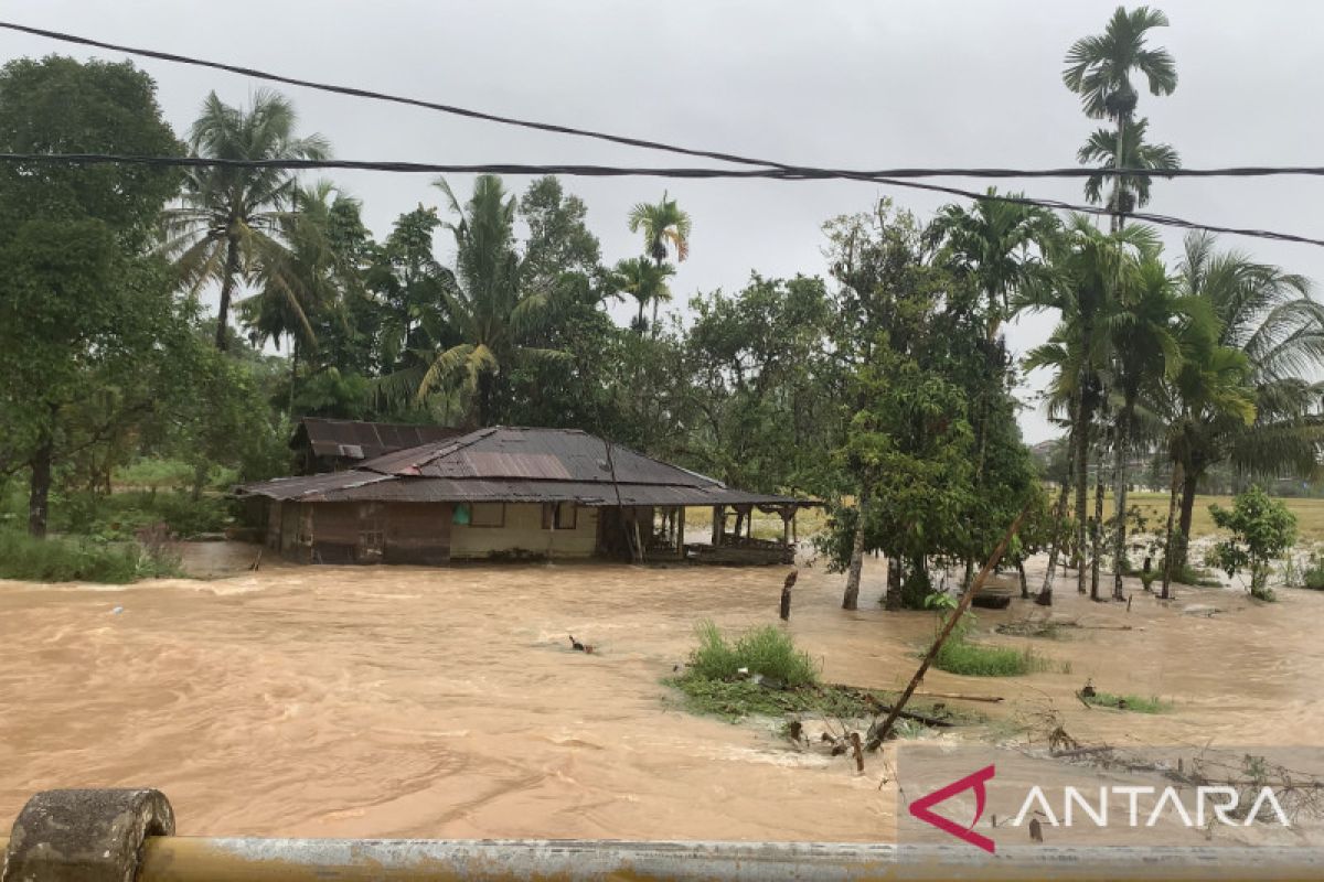 BPBD: Banjir merata terjadi di Kota Padang akibat hujan deras