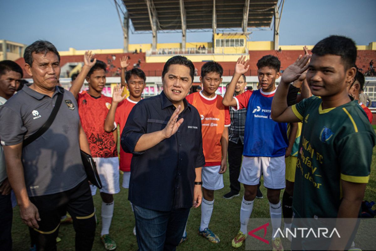 Erick Thohir: Pembinaan sepak bola putra & putri harus setara