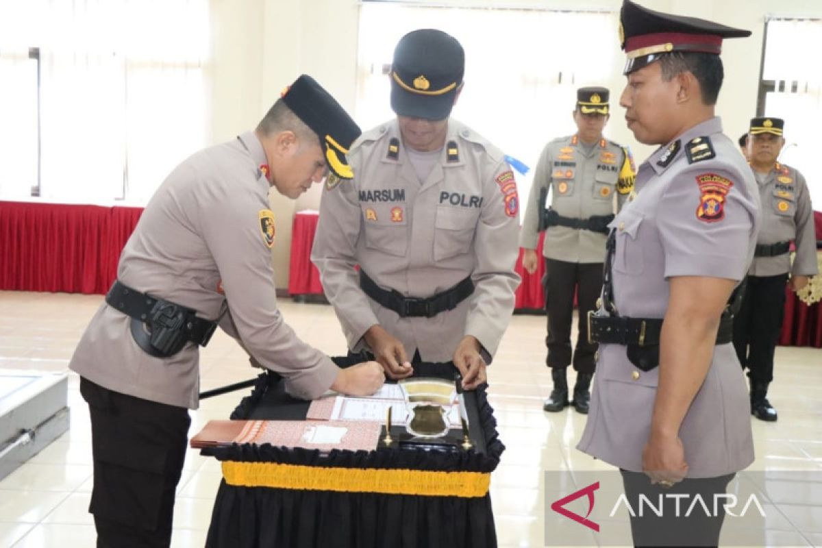 Polresta Samarinda gelar sertijab dan pelantikan pejabat Kepolisian