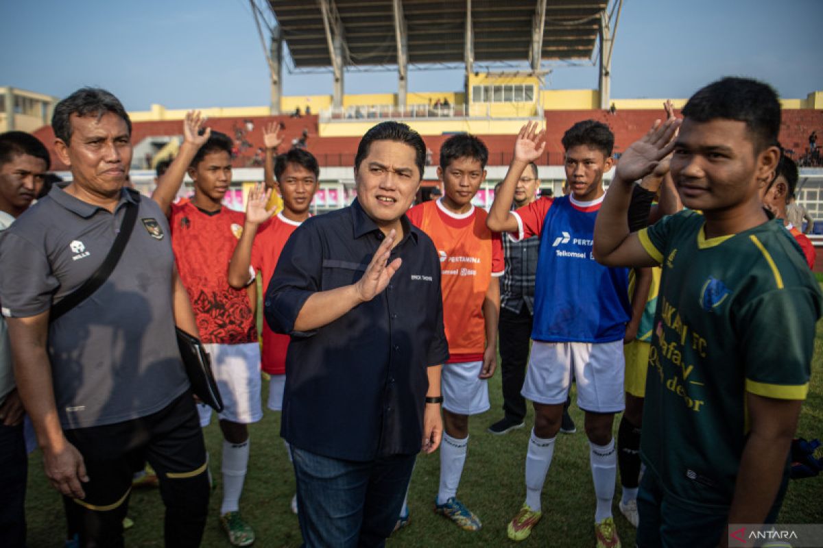 Hoaks! Erick Thohir pecat pelatih Timnas U17 Bima Sakti