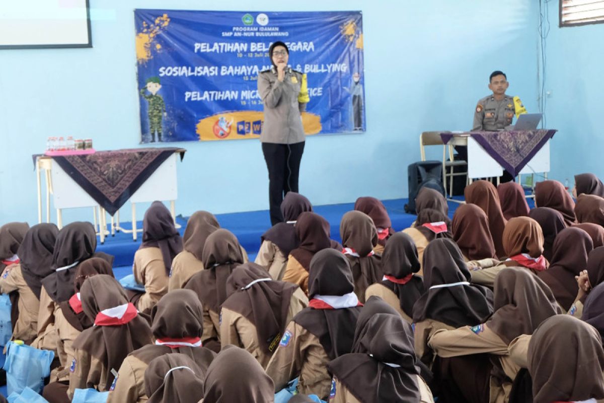 Polres Malang lakukan sosialisasi cegah perundungan