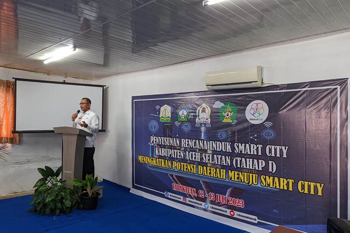 Pemkab Aceh Selatan susun rencana induk program kota pintar