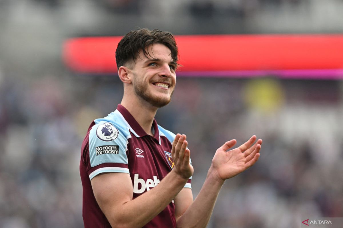 Arsenal resmi umumkan transfer Declan Rice dari West Ham