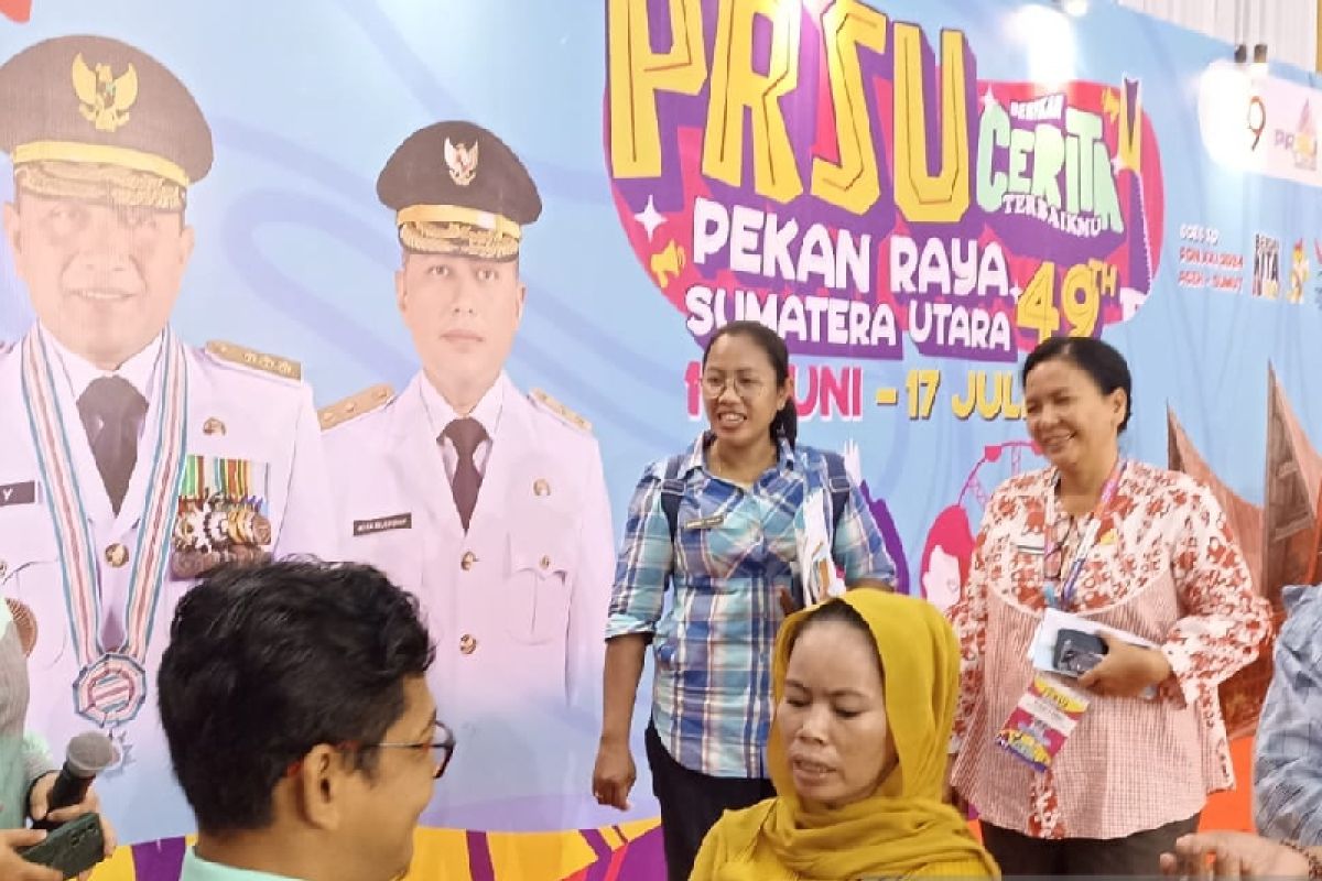 Dinkes Sumut berikan pelayanan gratis kepada pengunjung PRSU
