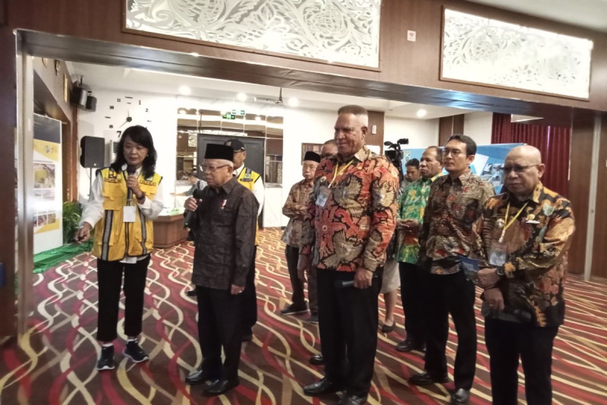 Vice President Amin inaugurates five strategic projects in West Papua